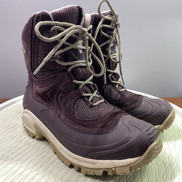 Columbia Shoes - Columbia Omniheat Bugaboot 200 Grams Womens Maroon Winter Hiking Boots Sz.7 EUC